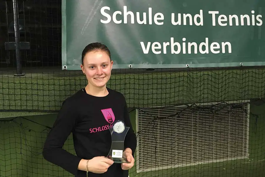 schloss hagerhof lina donauer tennis hallenverbandsmeister mittelrhein 2018 print
