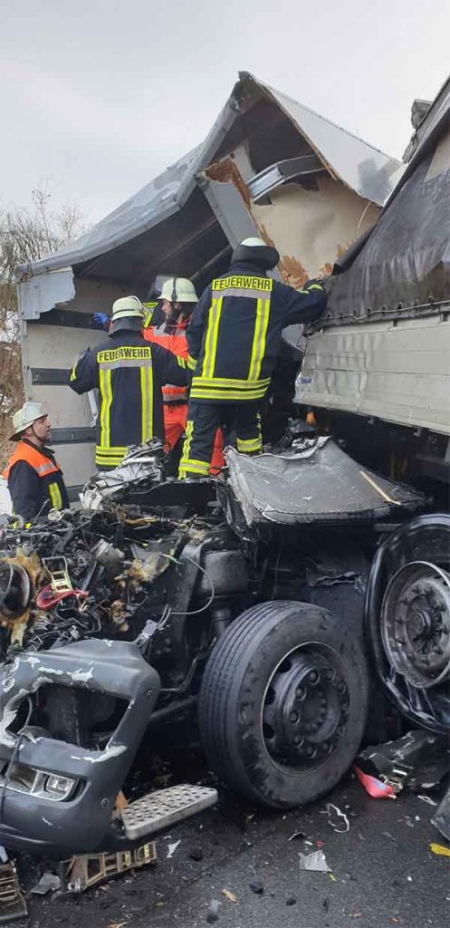 LKW Unfall
