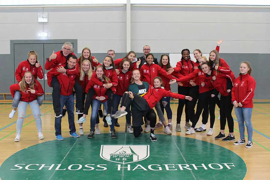 Hagerhof Mädchen-Basketball-Teams