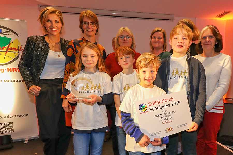 Verleihung der Solidarfonds Schulpreises NRW 00050.