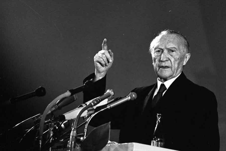 Konrad Adenauer | Bundesarchiv/Gerhard Heisler