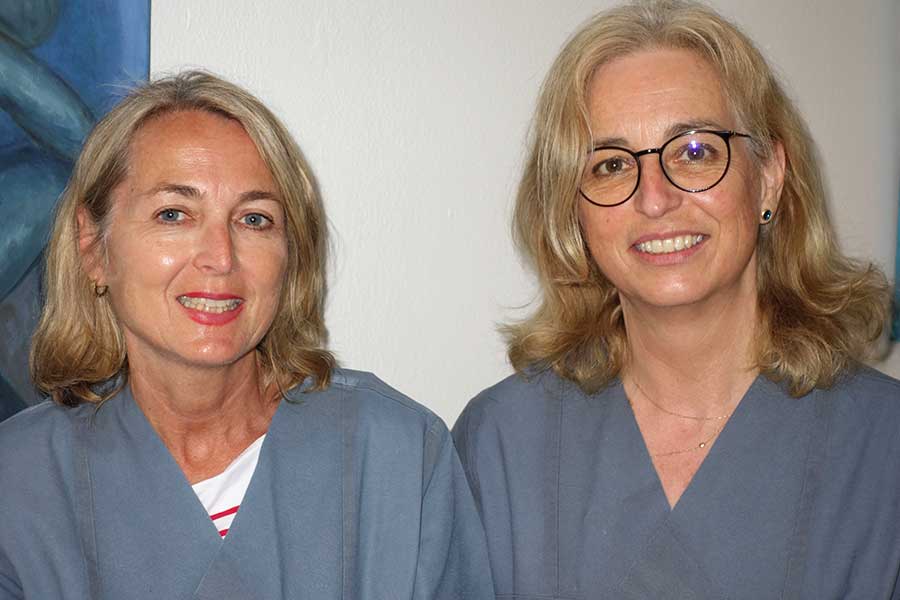 Jutta Weisser-Thomas (l.) und Dr. med. Nicole Weickmann-Szyslo | Foto: GFO