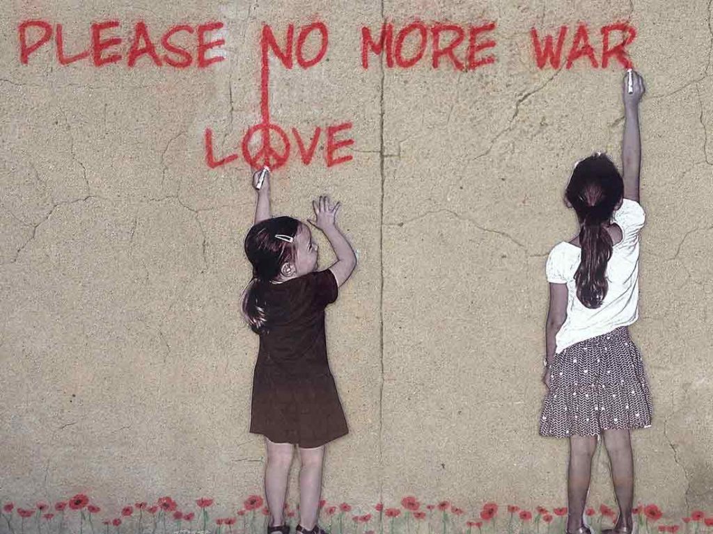 war
