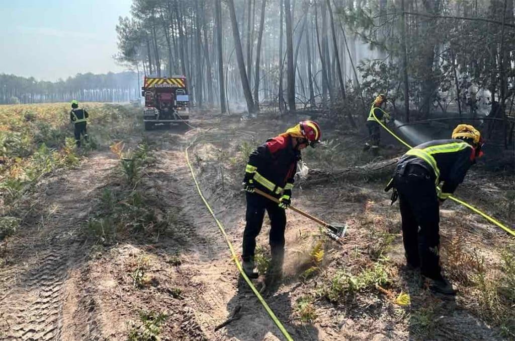 Feuerwehr in Frankreich