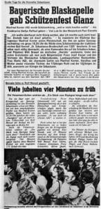 Honnefer Schuetzenfest 1972 Bericht Nr