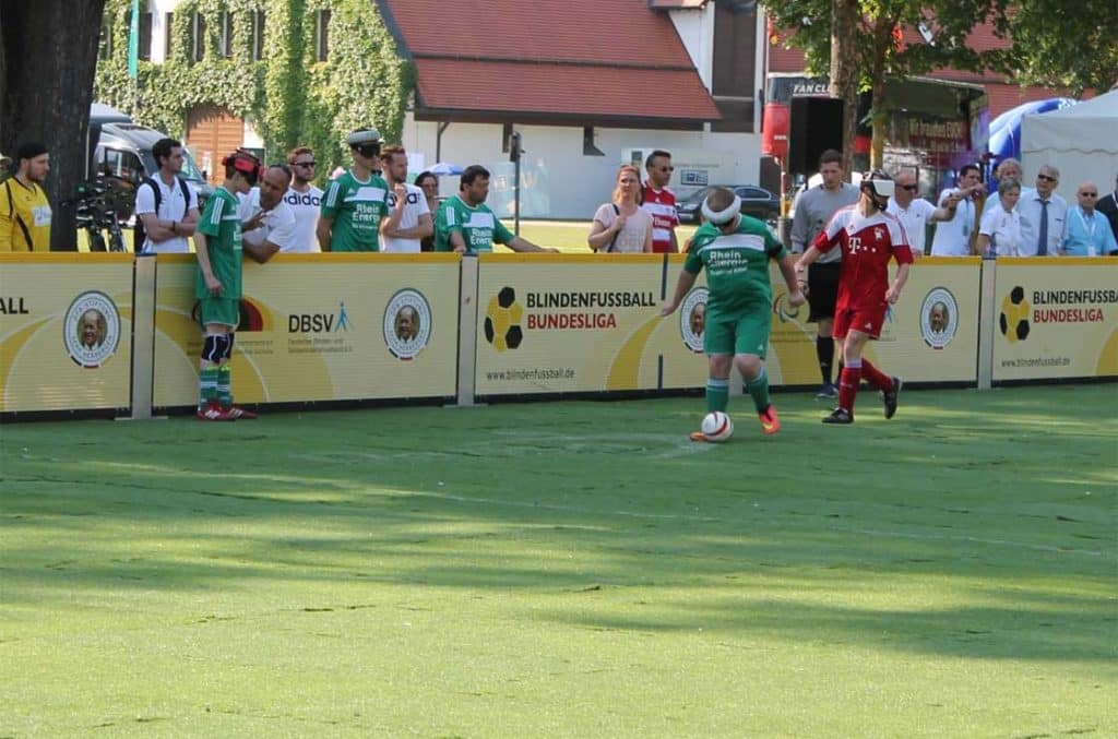 Blindenfussball