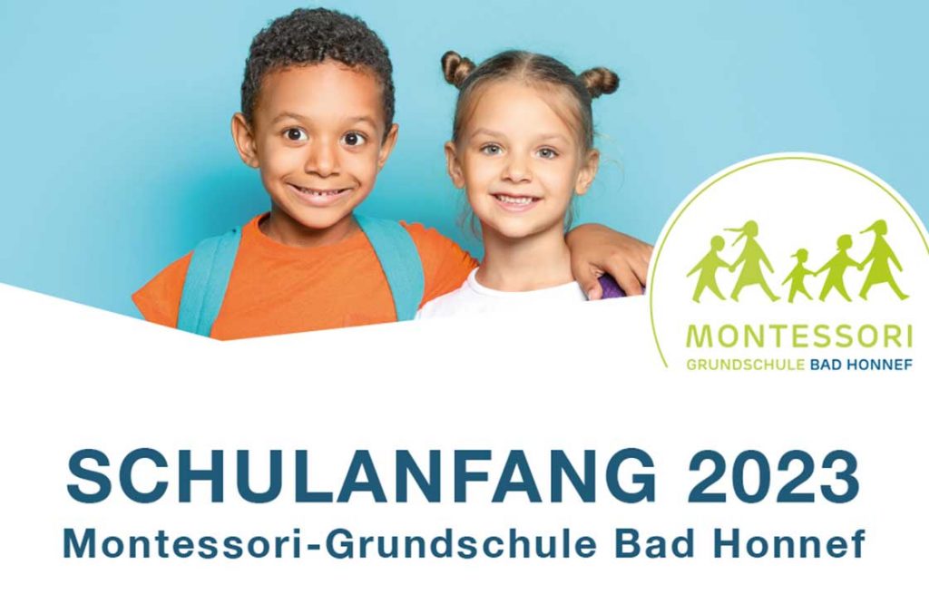 MontessoriGS Plakat Schulanfang 2023