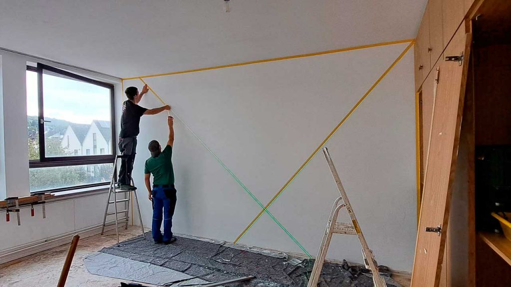 Gewaltfrei Projekt Gruppenraum