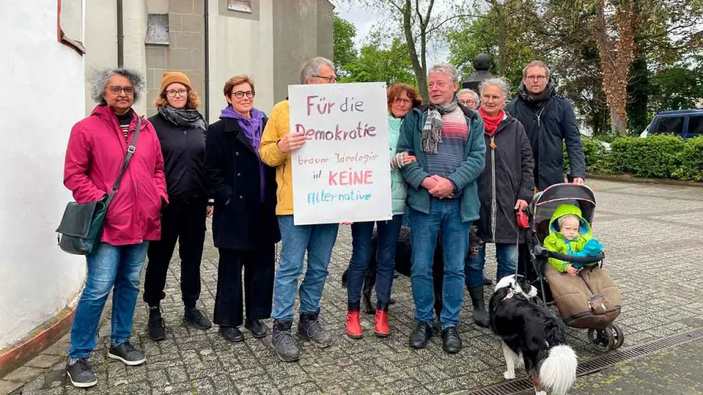 Demo in Niederdollendorf