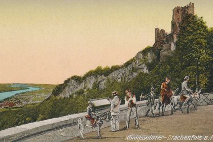 SGM Wanderung Drachenfels Historische Ansichtskarte 1