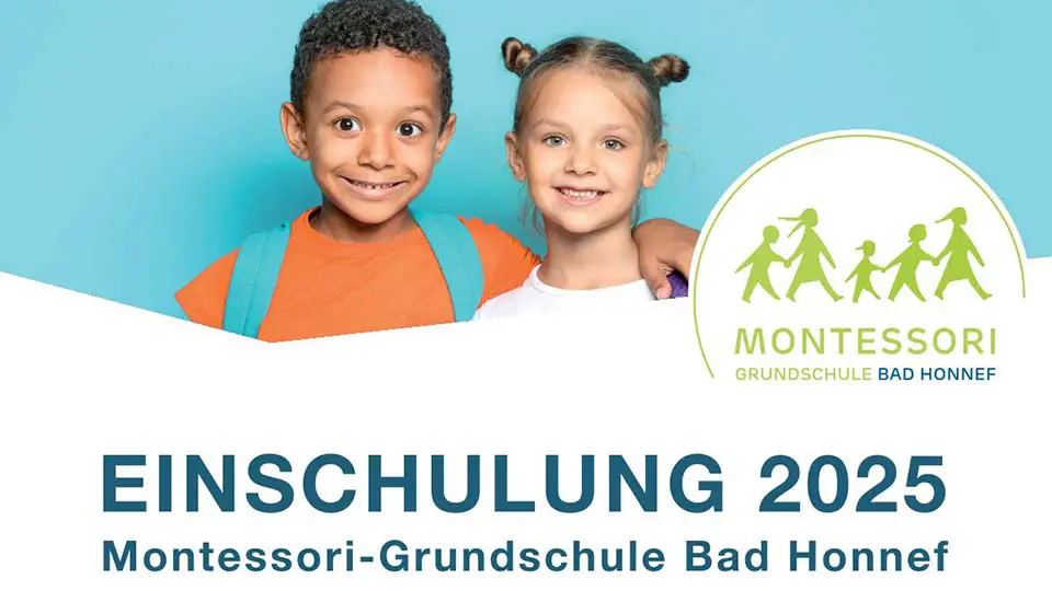 Montessorischule Plakat Schulanfang 2025