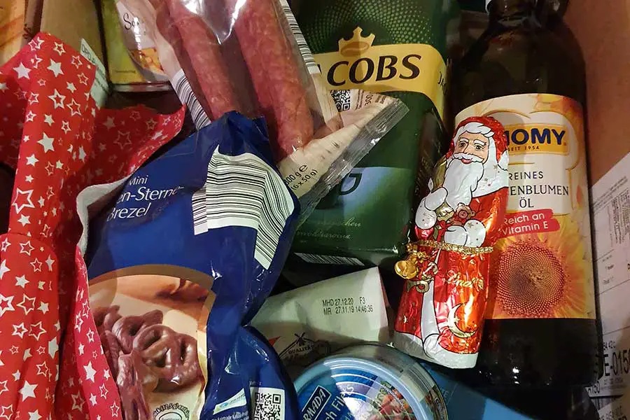 AWO Tafel Weihnachtskiste 2