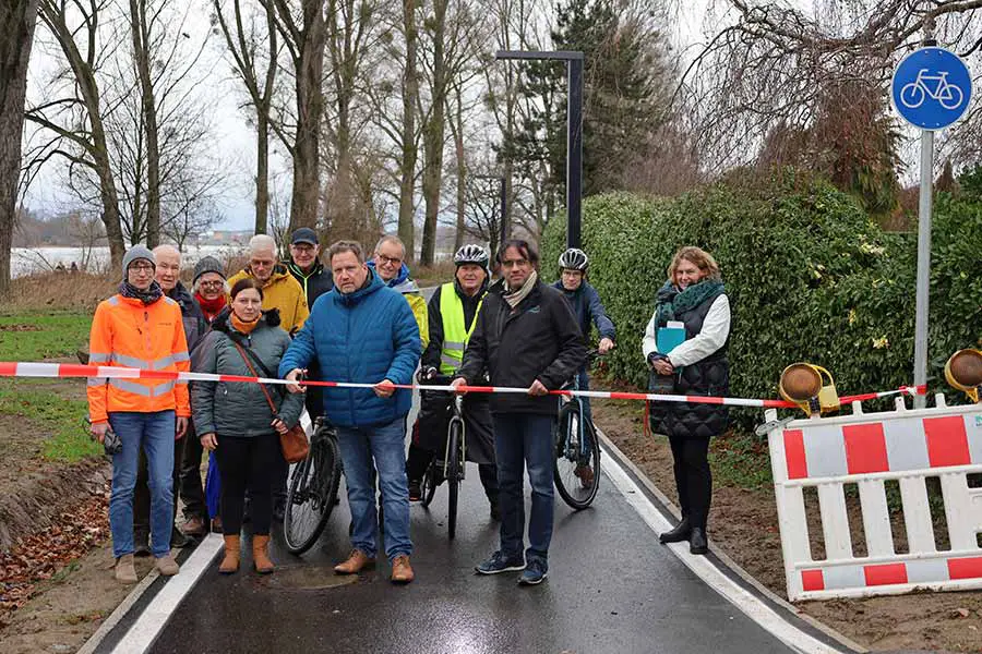 Eroeffnung Rhienradweg 1