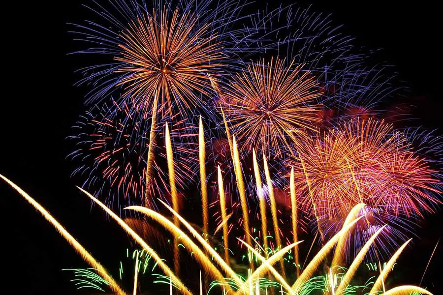 Feuerwerk silvester