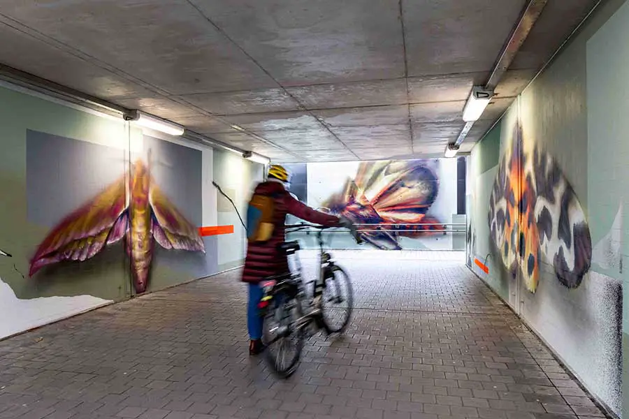 Kunstgraffiti UN Campus