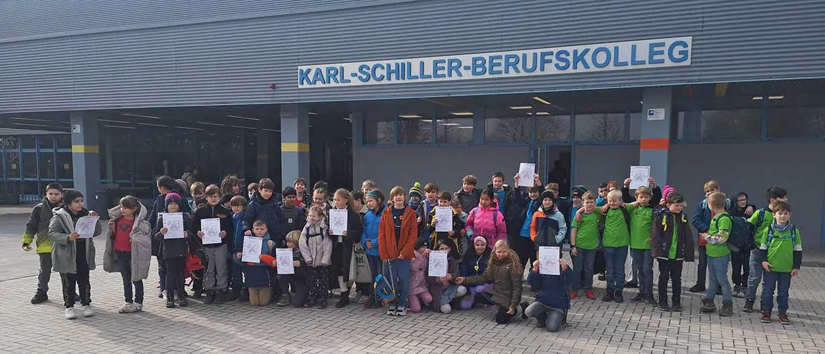 Auch Grundschulen nahmen teil