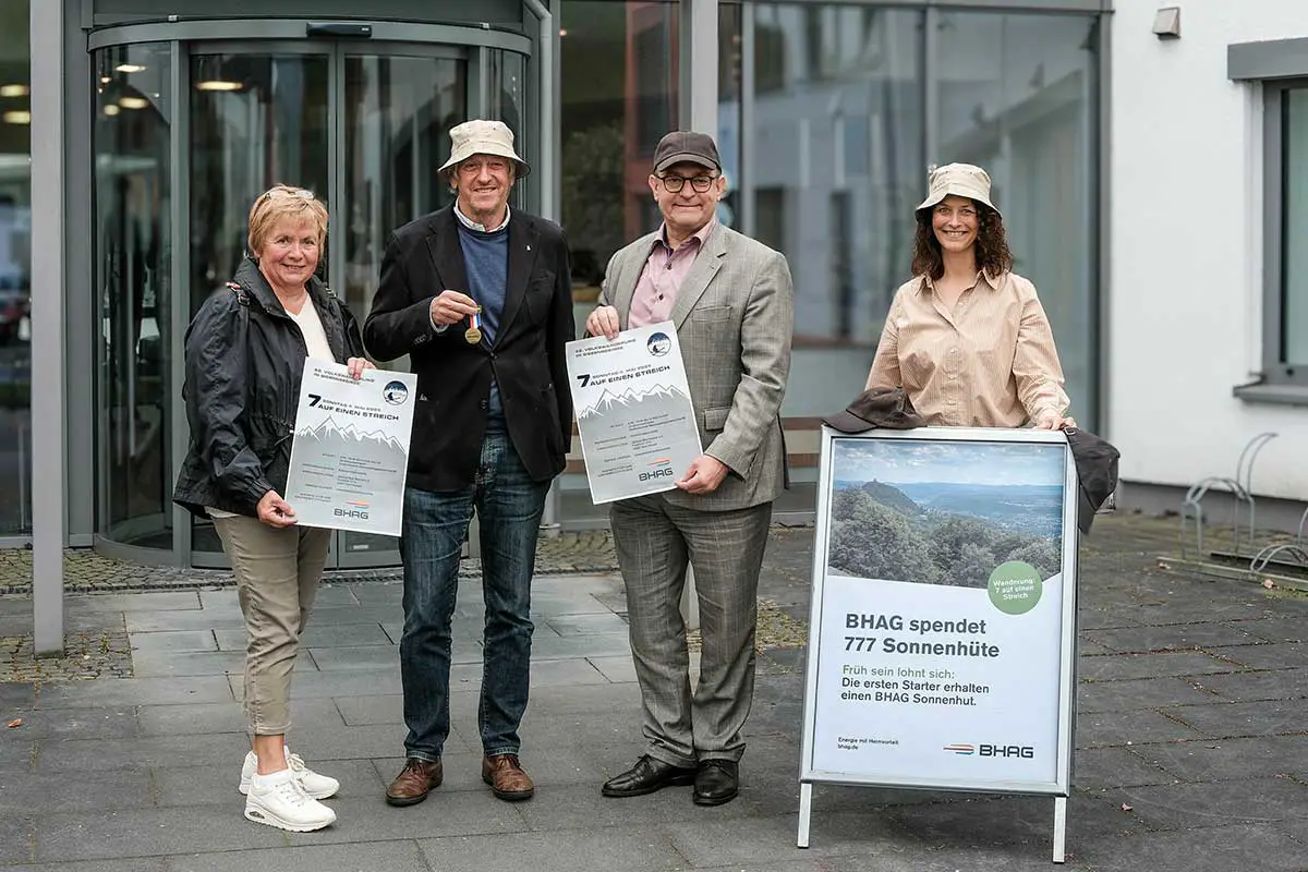 Sieben Berge, ein Ziel: Die 52. Volkswanderung „7 auf einen Streich“ steht in den Startlöchern 1 7 auf einen streich 3