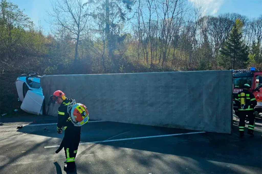 unfall lkw