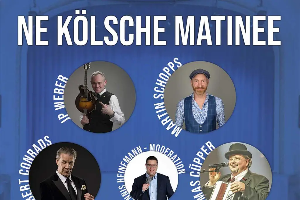 Koelsche Matinee A3 Text weiss
