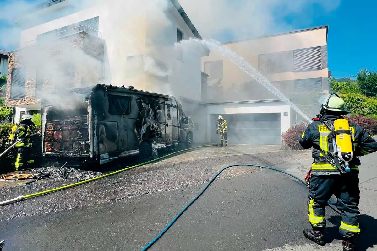 Feuer wohnmobil
