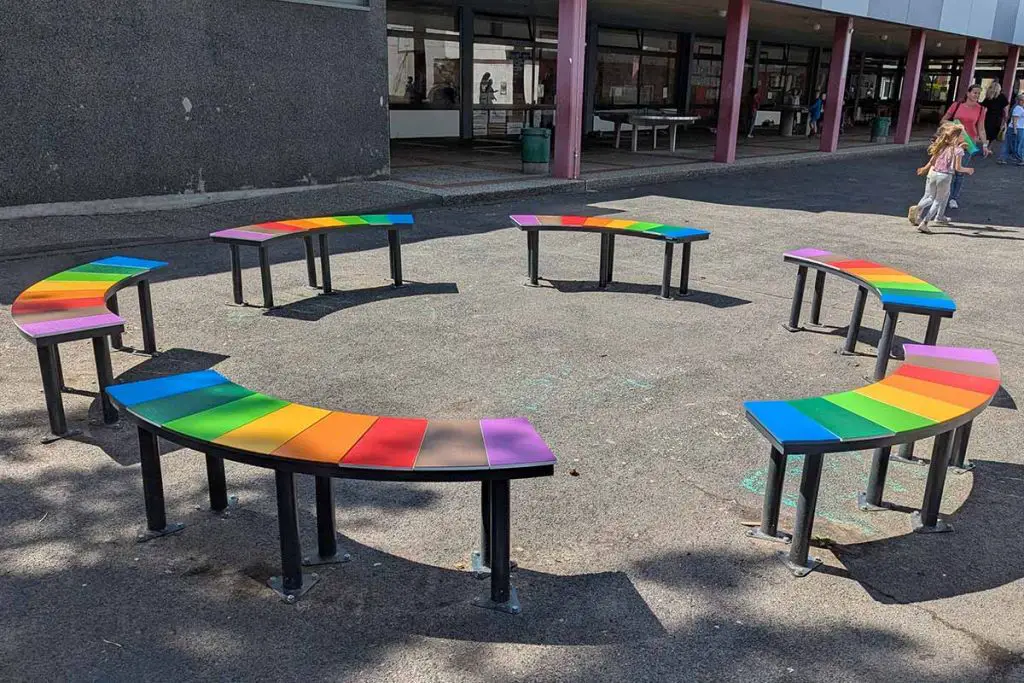 Sitzbänke montessori