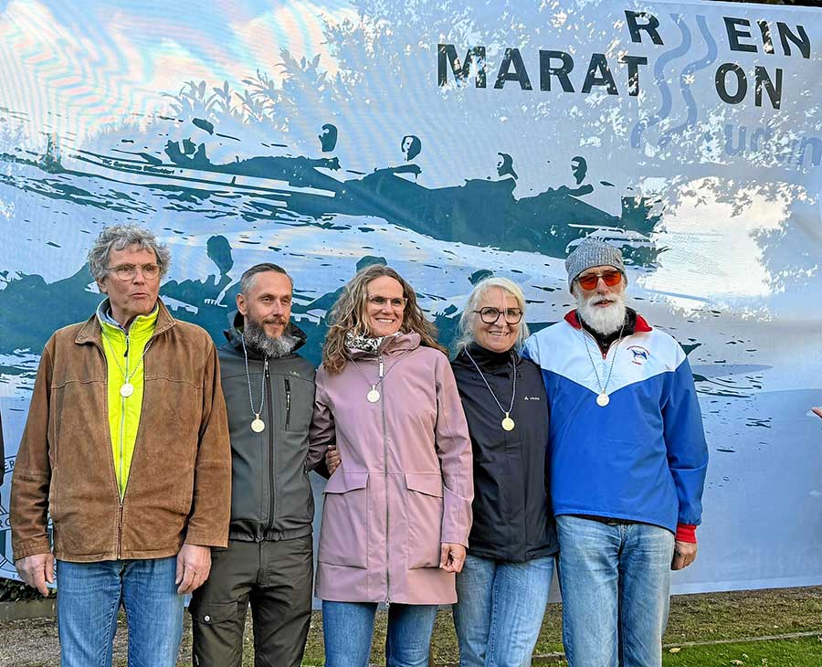 Rheinmarathon Siegerehrung