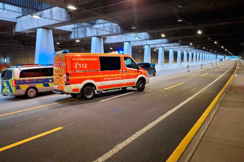 unfall tunnel