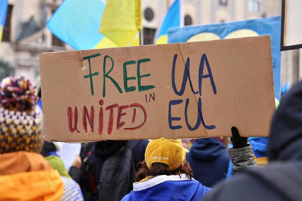 Pro-Ukraine-Demo (Archiv)