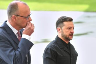 Friedrich Merz und Wolodymyr Selenskyj (Archiv)