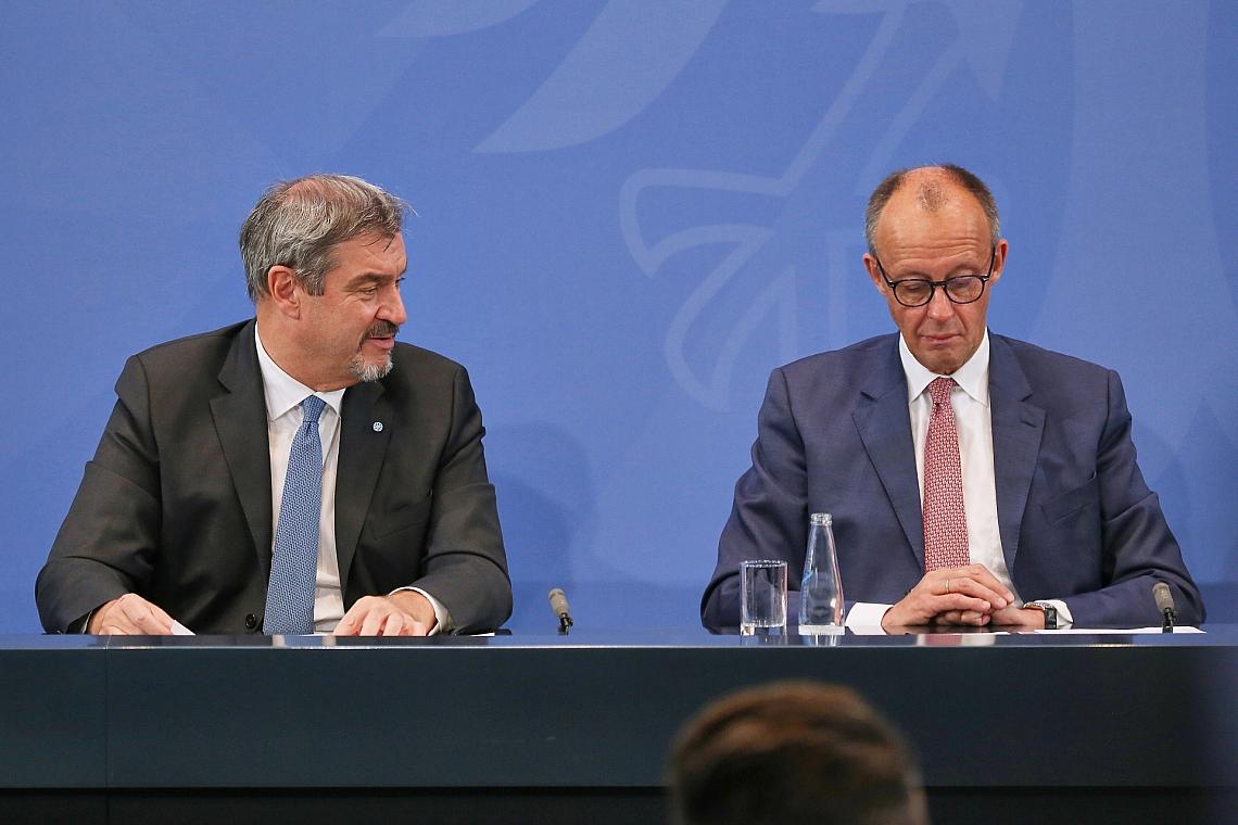 Markus Söder und Friedrich Merz (Archiv)