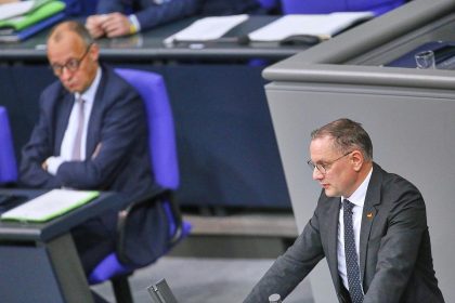 Friedrich Merz und Tino Chrupalla (Archiv)
