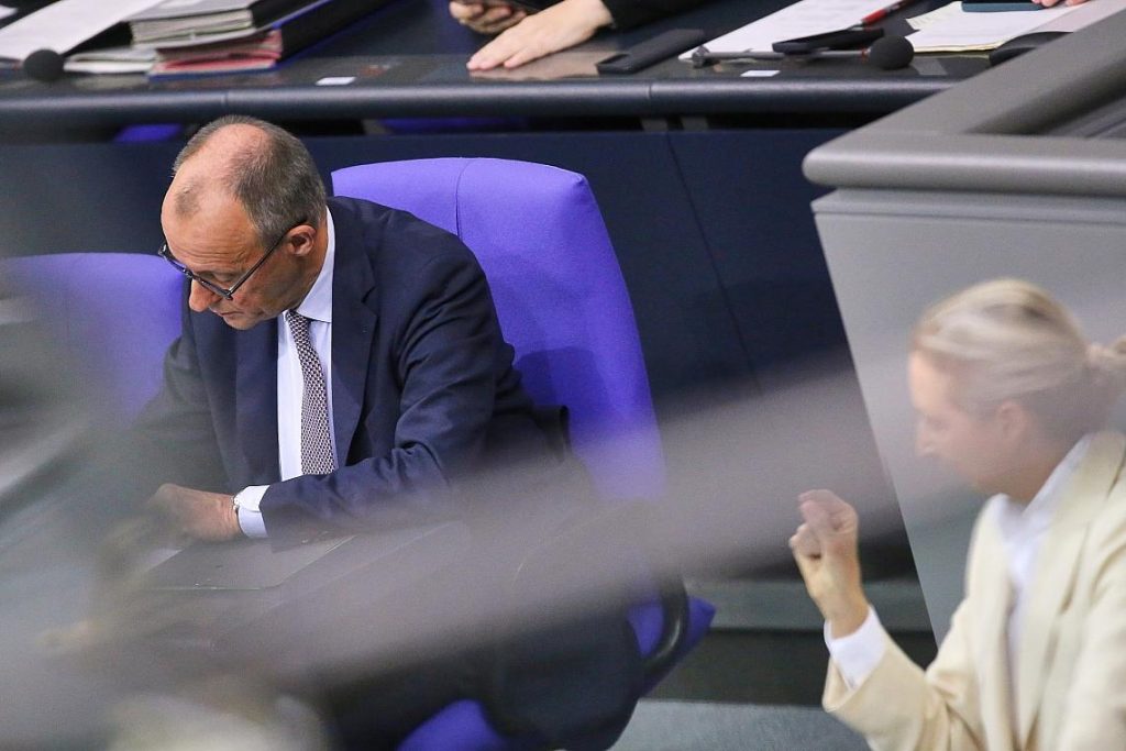 Friedrich Merz und Alice Weidel (Archiv)