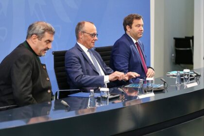 Pressekonferenz nach Koalitionsausschuss am 28.11.2025