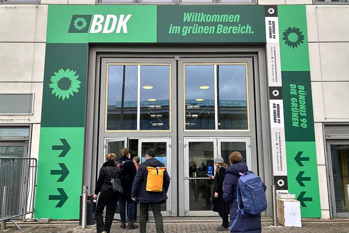 Grünen-Parteitag am 29.11.2025