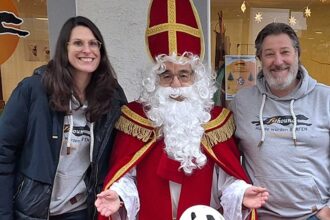 Das Spendensammel Team