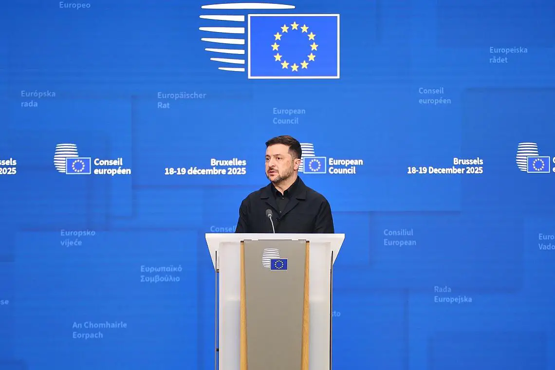 Wolodymyr Selenskyj am 18.12.2025