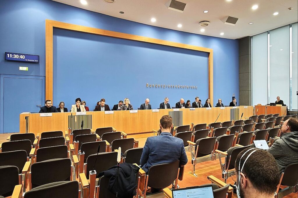 Regierungspressekonferenz am 19.12.2025