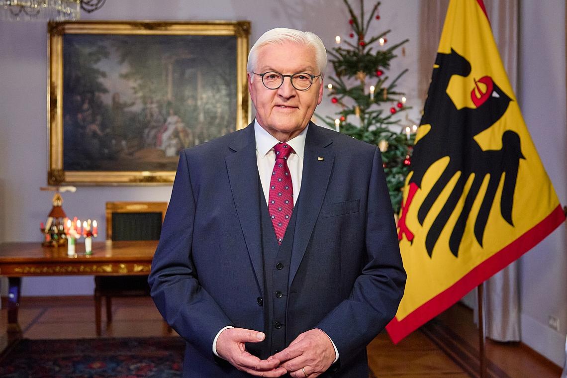 Frank-Walter Steinmeier bei seiner Weihnachtsansprache 2025