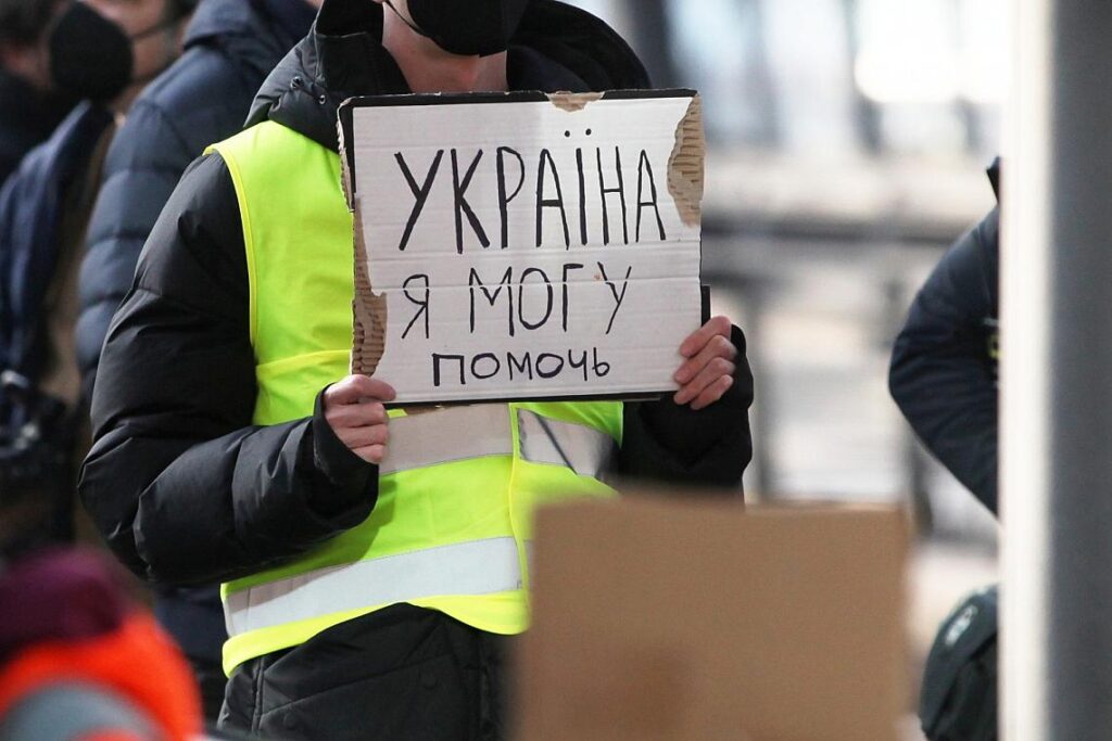 Ankunft von Flüchtlingen aus der Ukraine in Deutschland (Archiv)