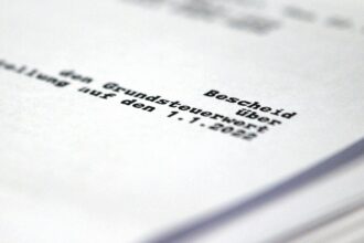 Grundsteuerbescheid (Archiv)