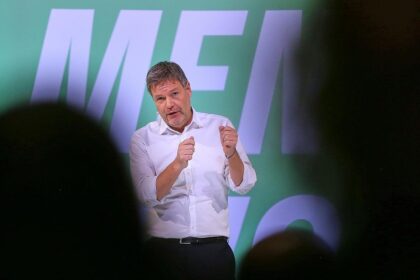 Robert Habeck im Wahlkampf (Archiv)