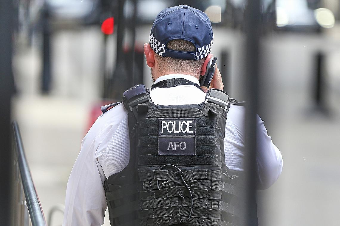 Britischer Polizist (Archiv)