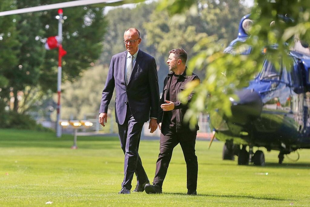 Friedrich Merz und Wolodymyr Selenskyj (Archiv)