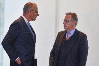 Friedrich Merz und Bart De Wever (Archiv)