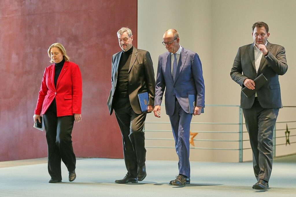 Pressekonferenz nach Koalitionsausschuss am 11.12.2025