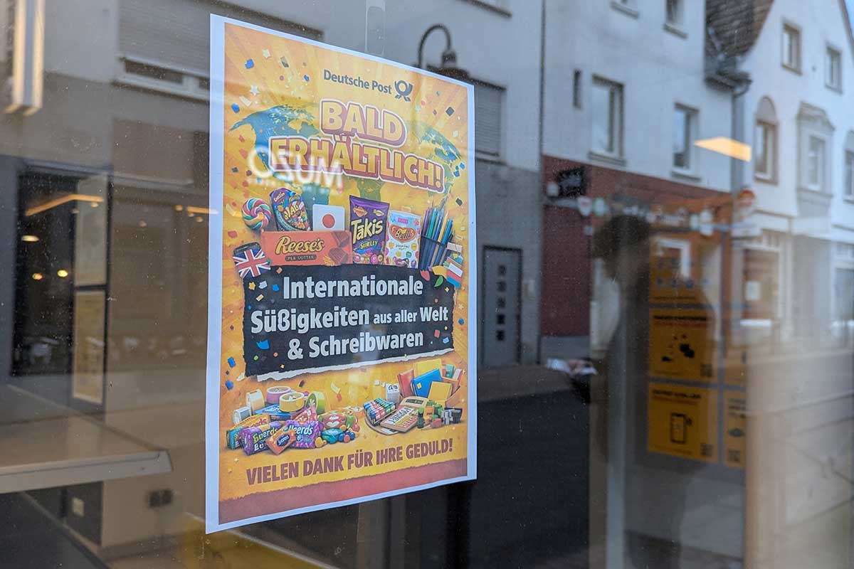 Postfiliale in der Bahnhofstraße hat wieder geöffnet 2 dhl