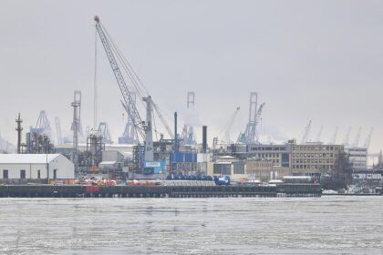 Hamburger Hafen am 26.01.2026