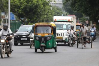 Straßenszene in Neu-Delhi (Archiv)