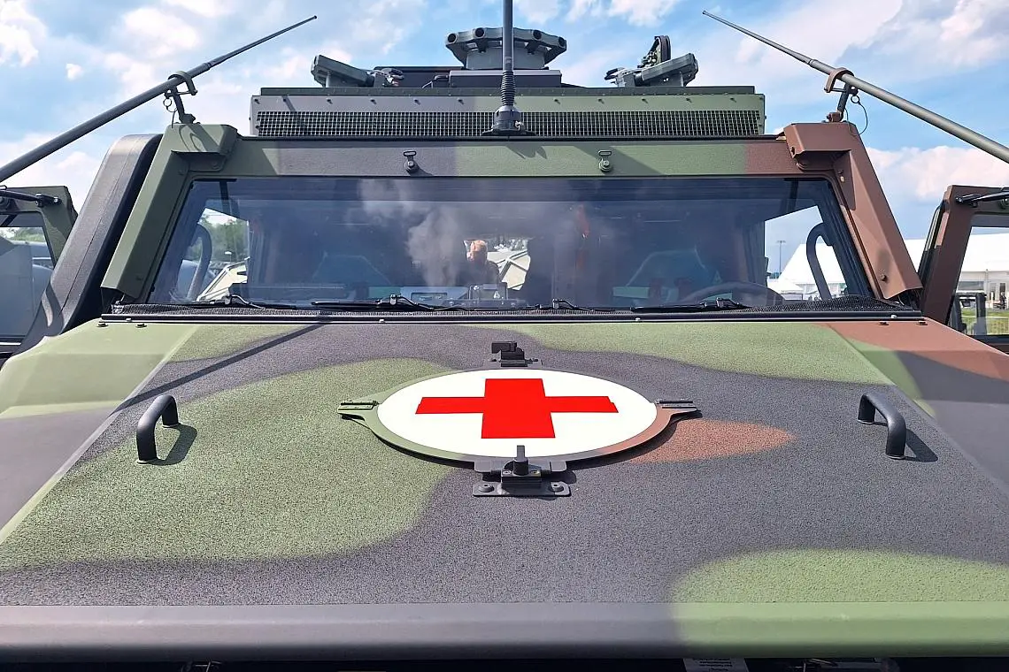 Sanitätsfahrzeug der Bundeswehr (Archiv)