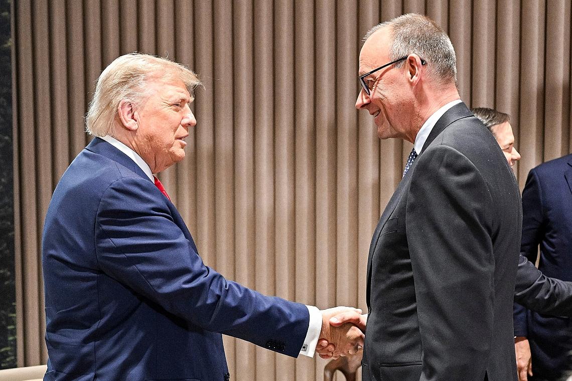 Donald Trump und Friedrich Merz (Archiv)